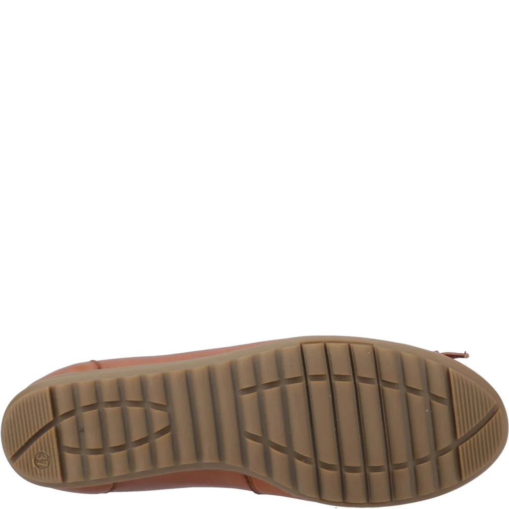 Tan Lucille Bow Ballerinas - Image 3