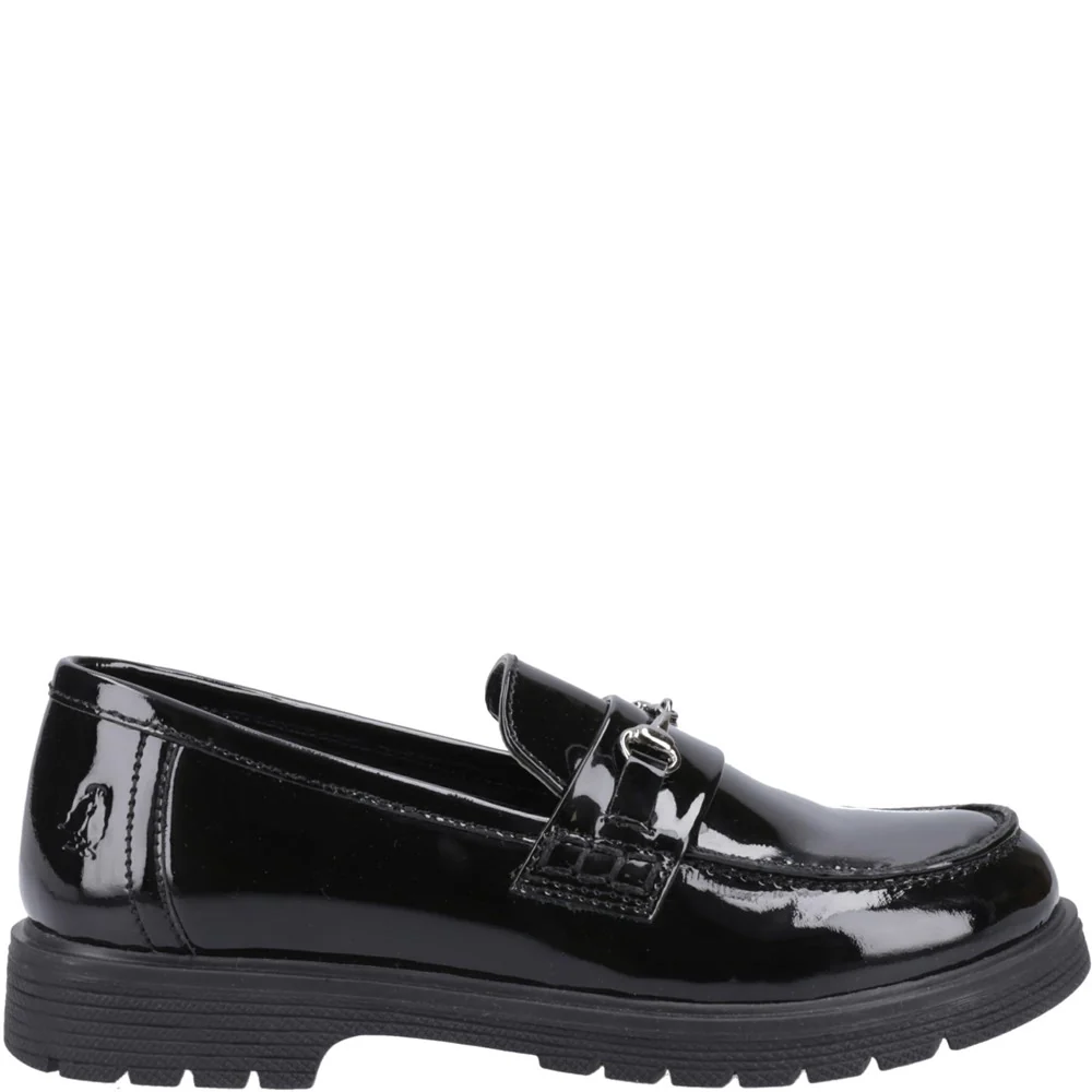 Black Lydia Patent Senior School Shoes - Image 5