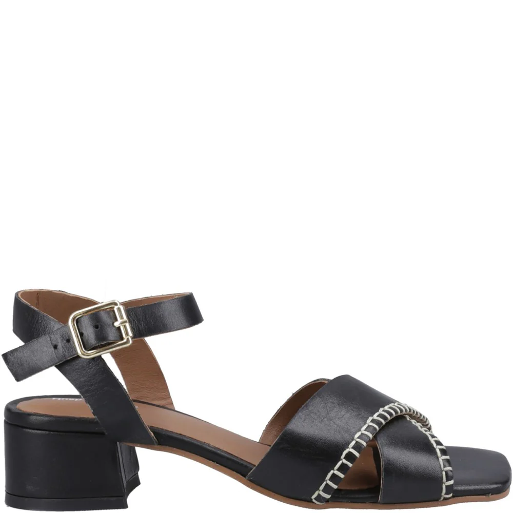 Black Lyla Heeled Sandals - Image 5