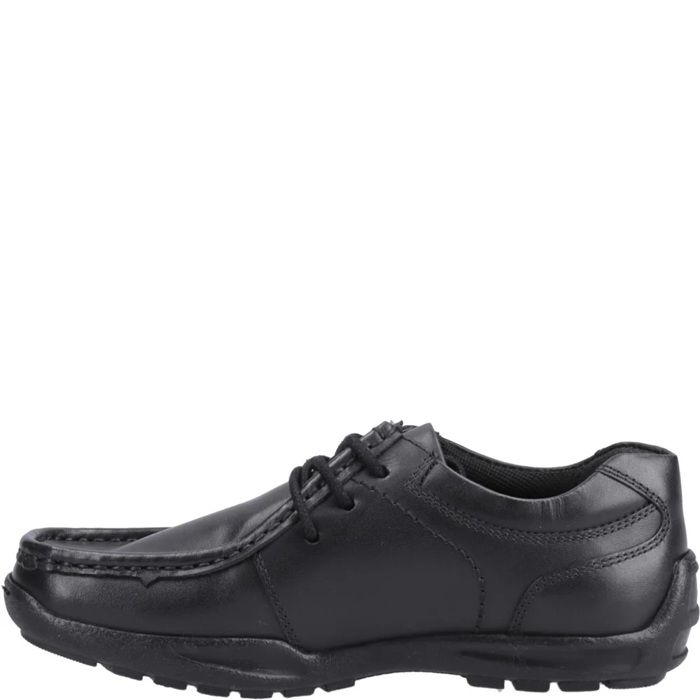 Black XL Mackenzie Senior School Shoes - Image 4