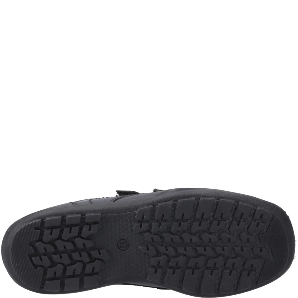 Black XL Maddox Senior School Shoes - Image 3