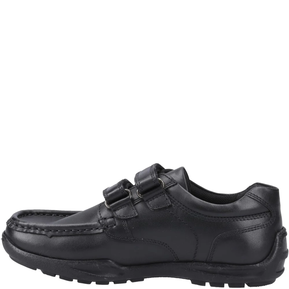 Black XL Maddox Senior School Shoes - Image 4