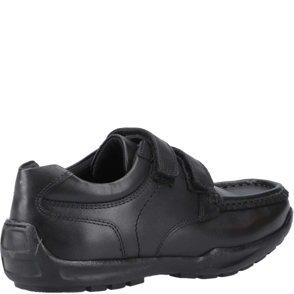 Black Maddox Senior School Shoes - Image 2