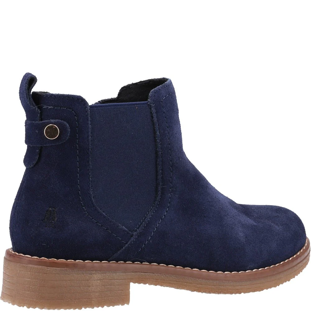 Navy Maddy Wide Boots - Image 2