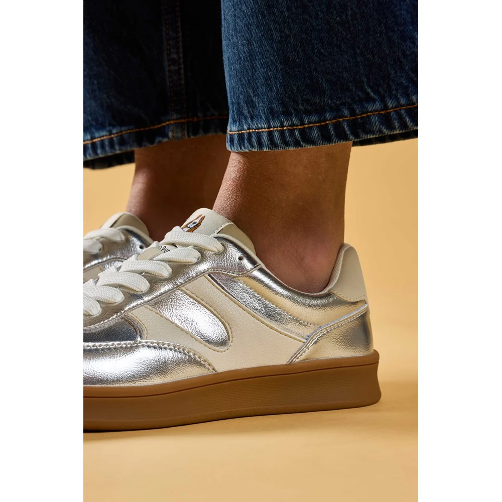 Silver Maura Trainers - Image 8