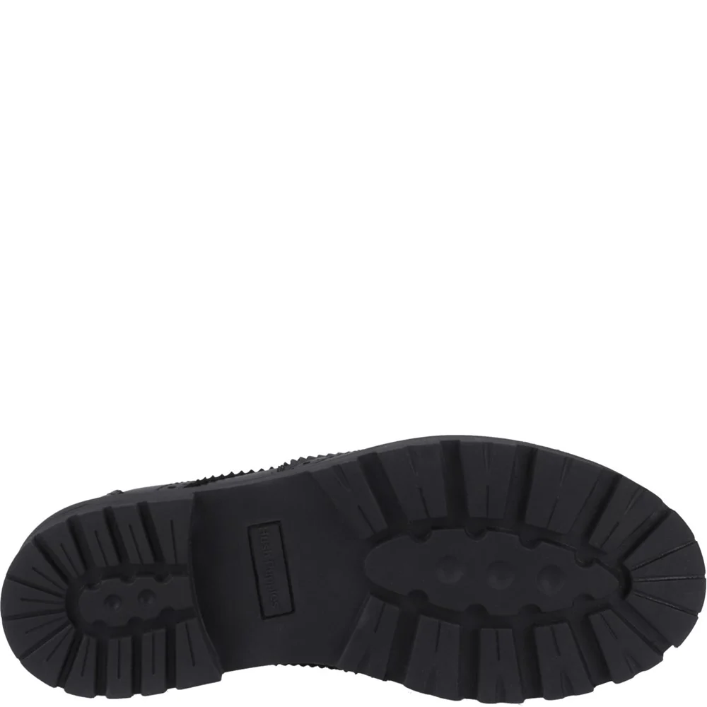 Black Maxine Senior School Shoes - Image 3