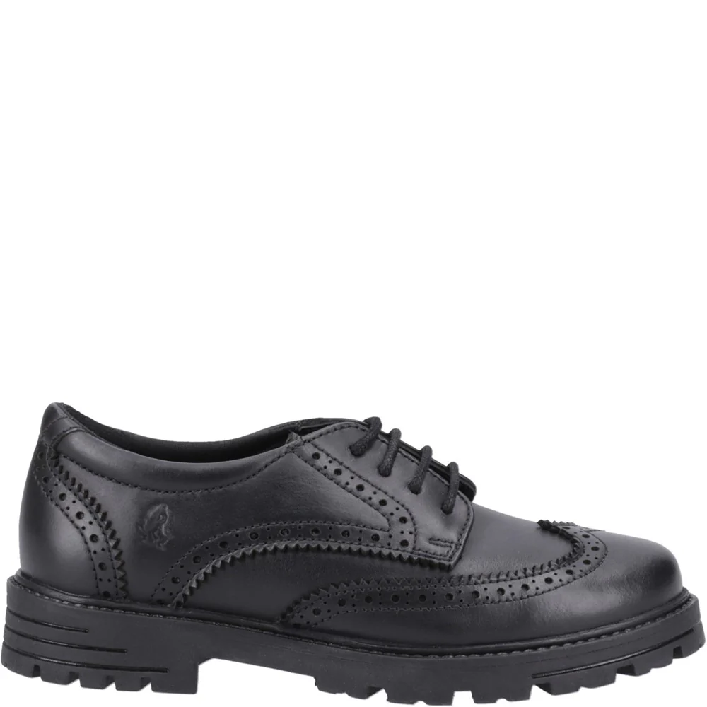 Black Maxine Senior School Shoes - Image 4
