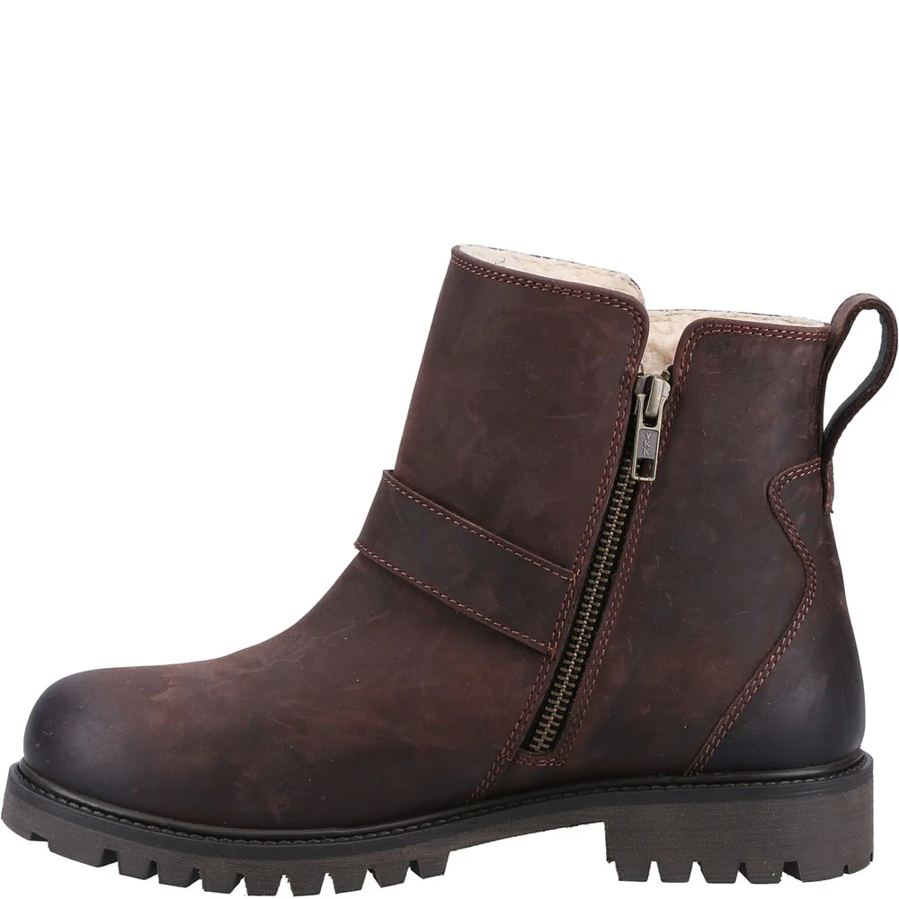 Brown Mini Wakely Boots - Image 4