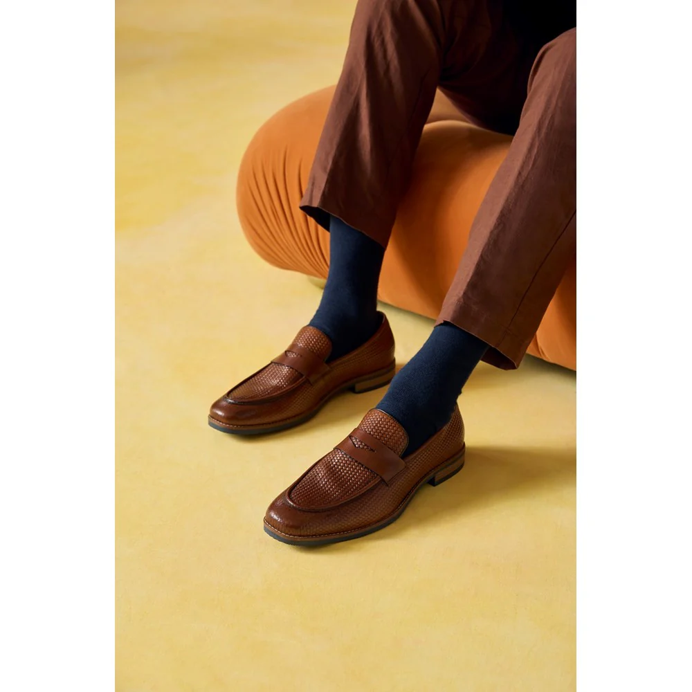 Tan Mitchell Loafers - Image 6