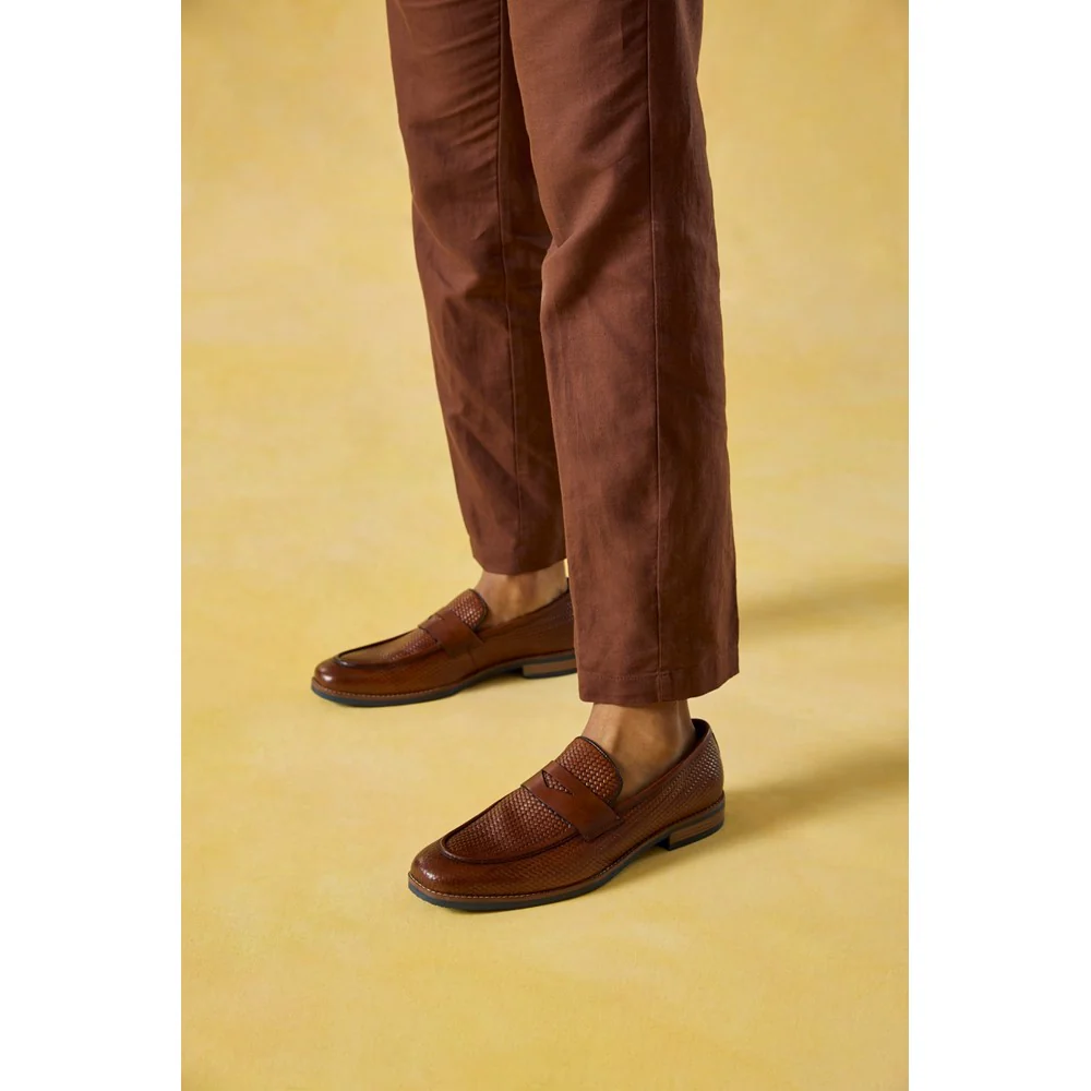 Tan Mitchell Loafers - Image 8