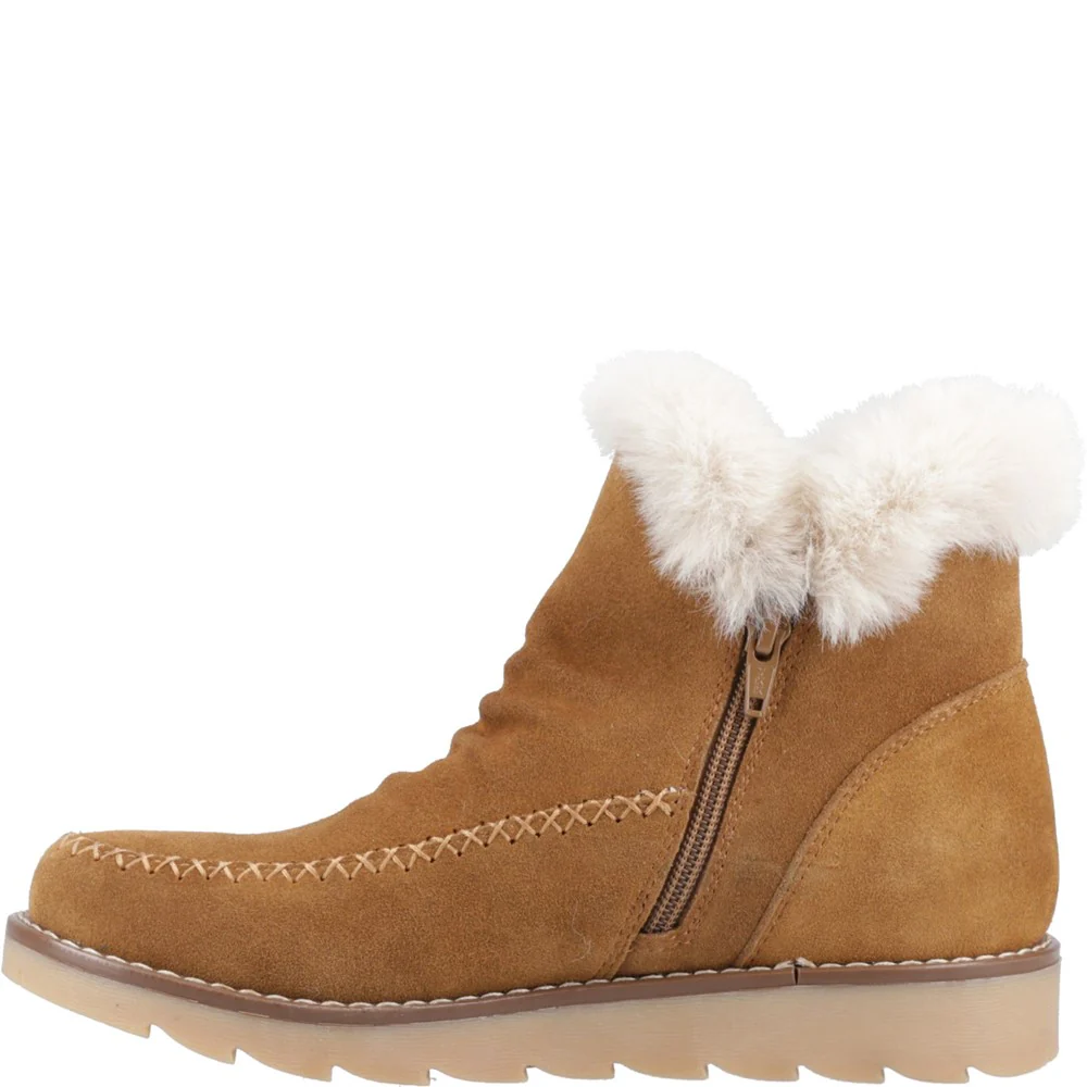 Tan Moira Mid Boots - Image 4