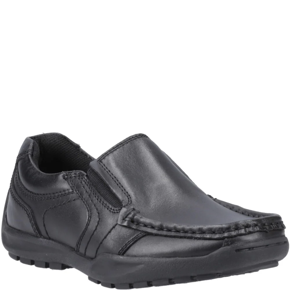 Black Morgan Junior School Shoes