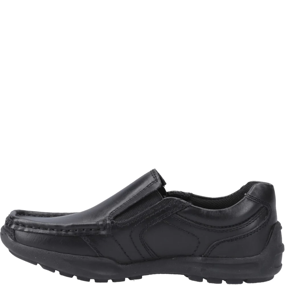 Black Morgan Junior School Shoes - Image 4