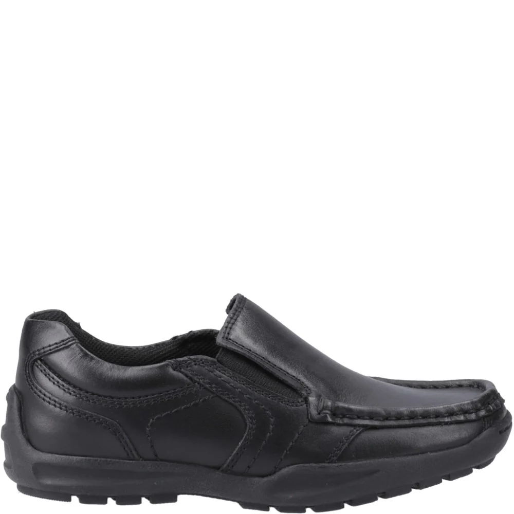 Black Morgan Junior School Shoes - Image 5