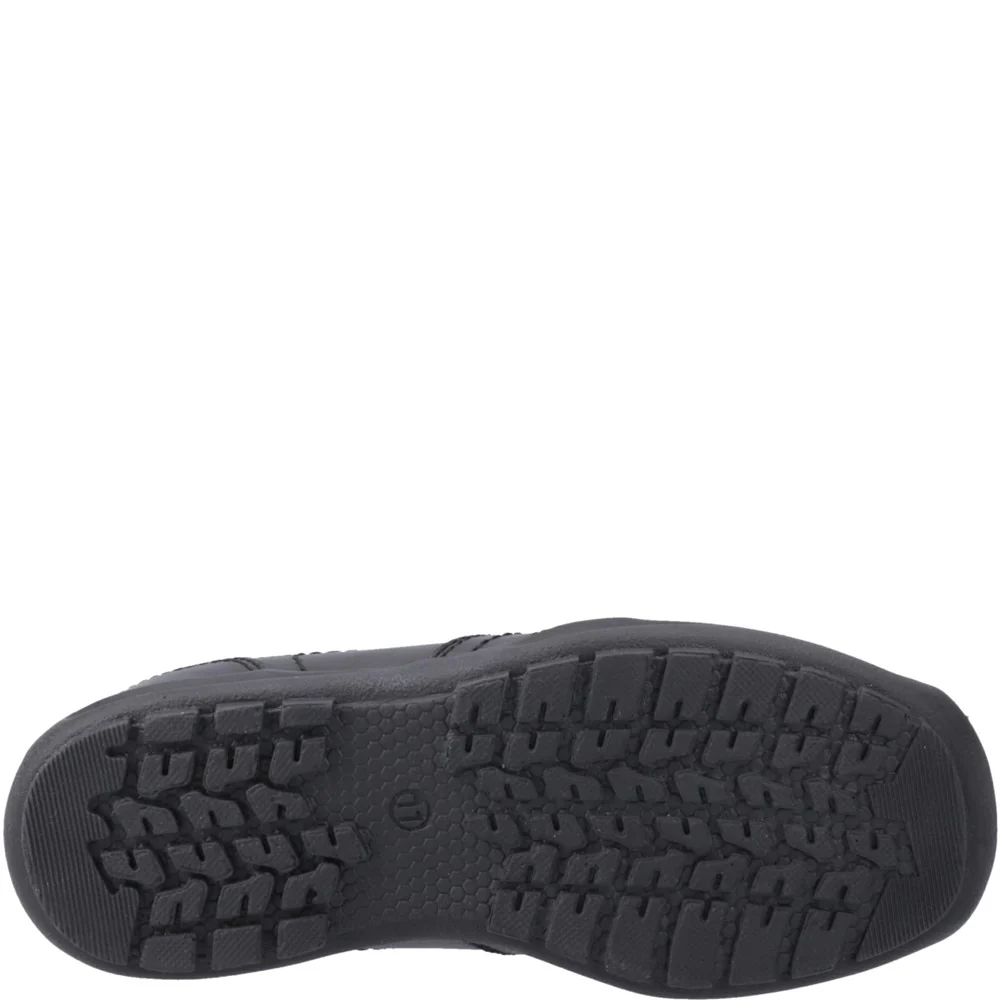 Black Morgan Senior School Shoes - Image 3