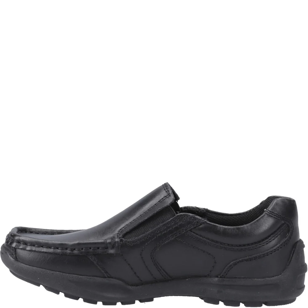 Black Morgan Senior School Shoes - Image 4