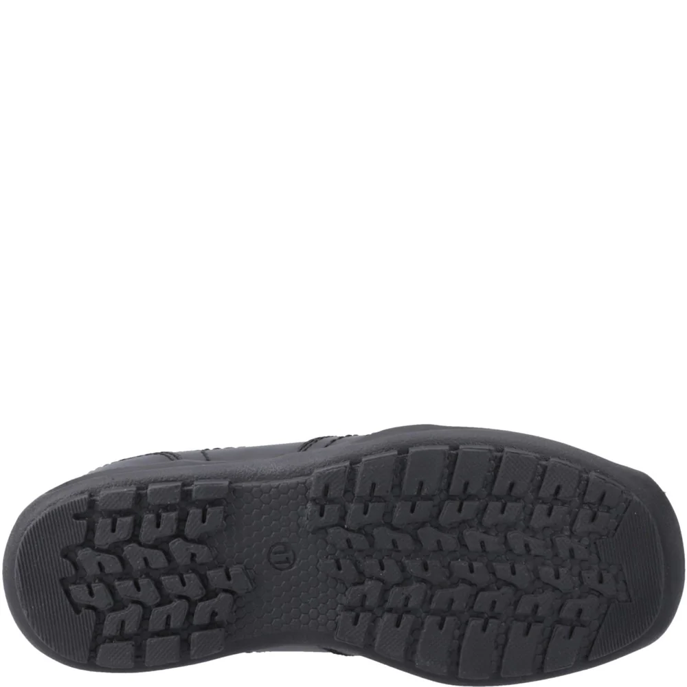 Black XL Morgan Senior School Shoes - Image 3