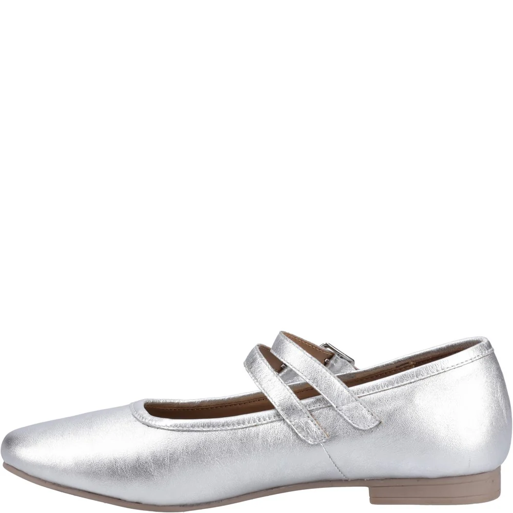 Silver Nancy Mary Jane Ballerinas - Image 4