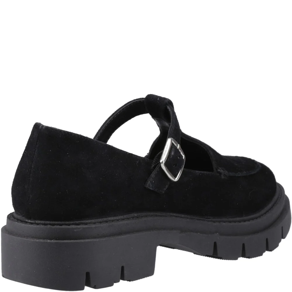 Black Nella T-Bar Shoes - Image 2