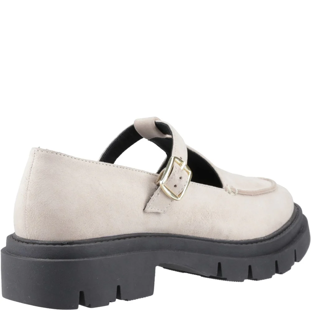 Cream Nella T-Bar Shoes - Image 2
