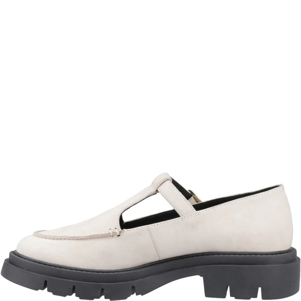 Cream Nella T-Bar Shoes - Image 4