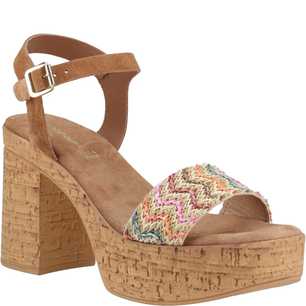 Multicoloured Pandora Platform Sandals