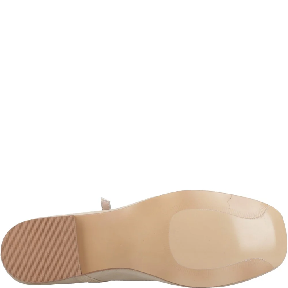 Taupe Pasha Suede Ballerinas - Image 3