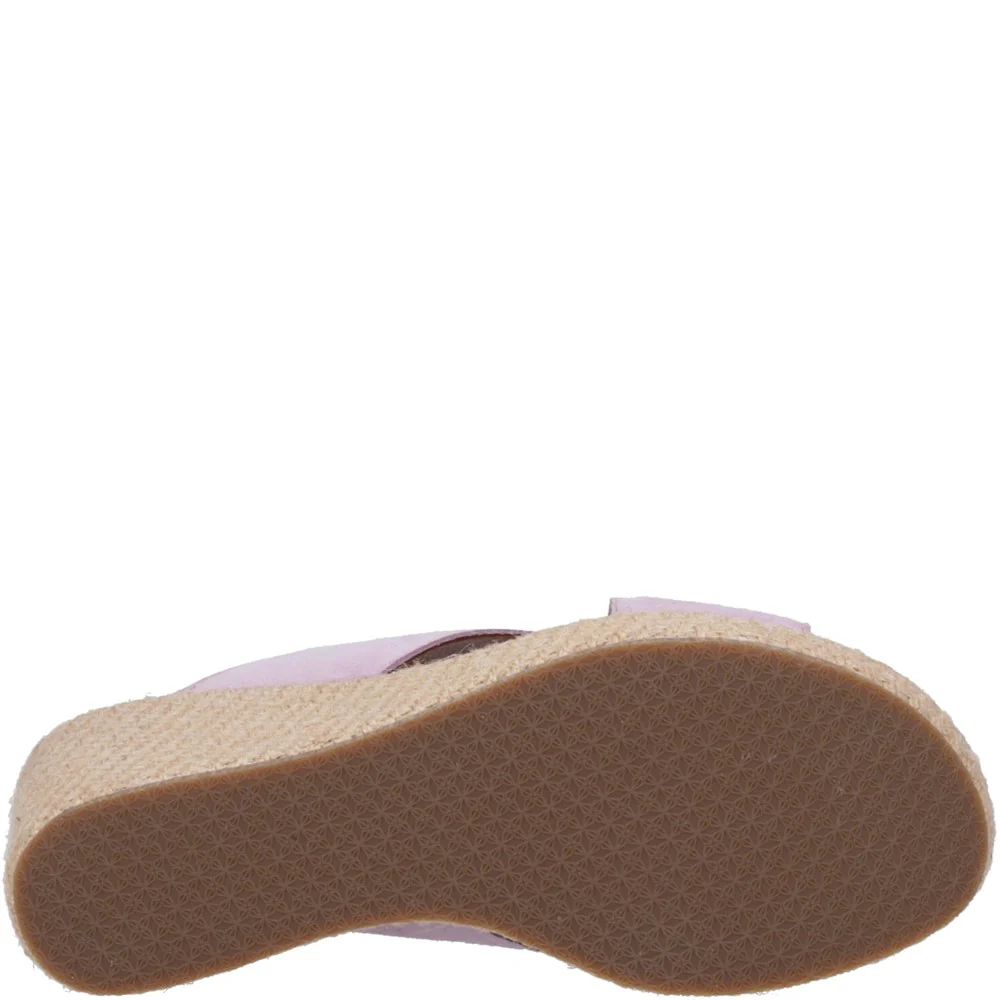 Lilac Perrie Wedge Sandals - Image 3