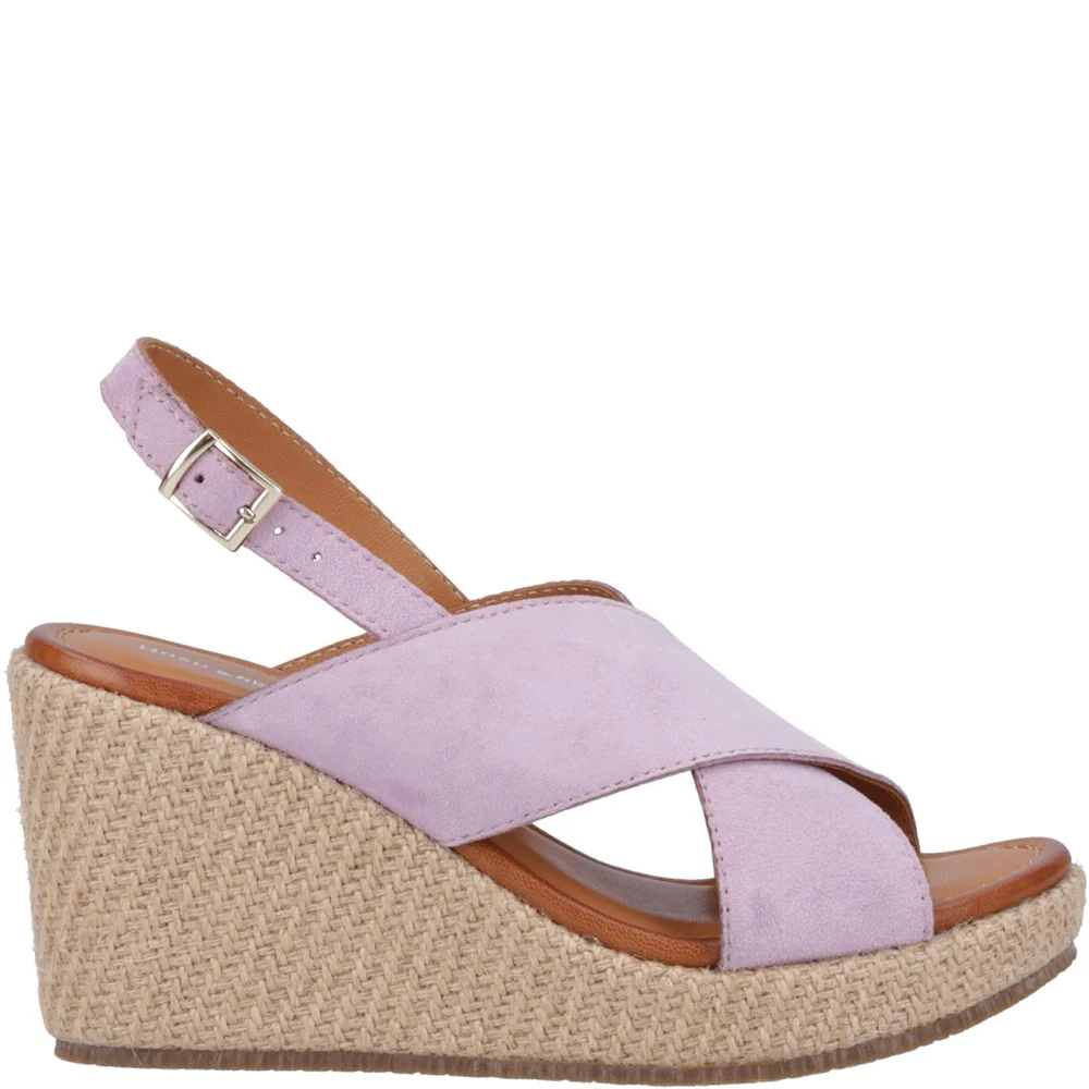 Lilac Perrie Wedge Sandals - Image 5
