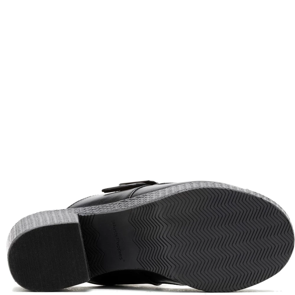 Black Poppy Buckle Slides - Image 3