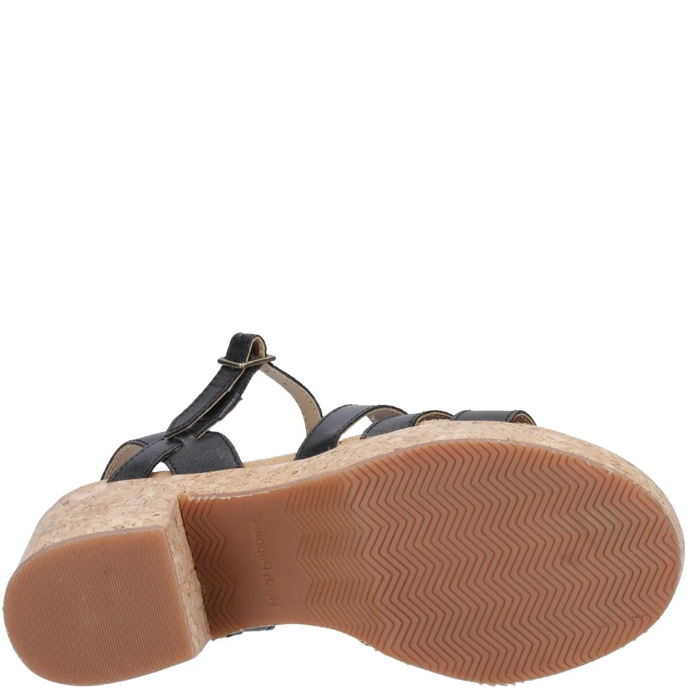 Black Poppy Fisherman Sandals - Image 3