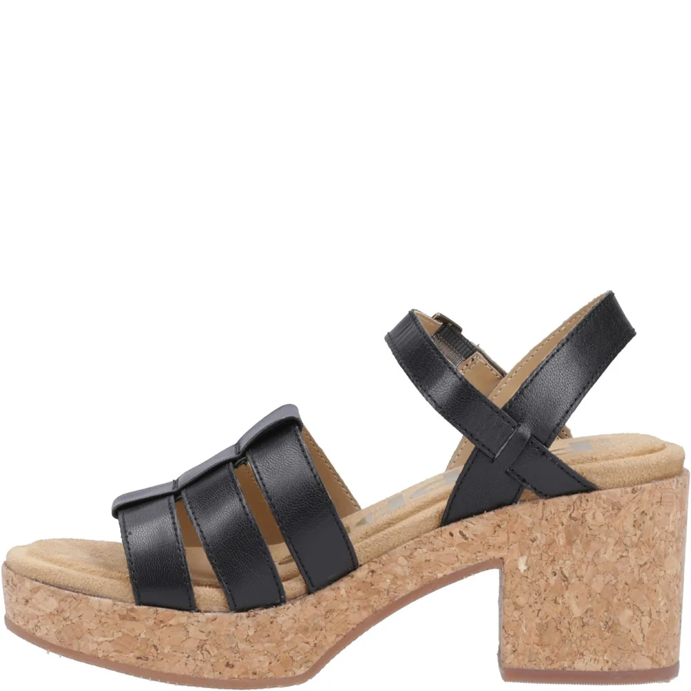 Black Poppy Fisherman Sandals - Image 4