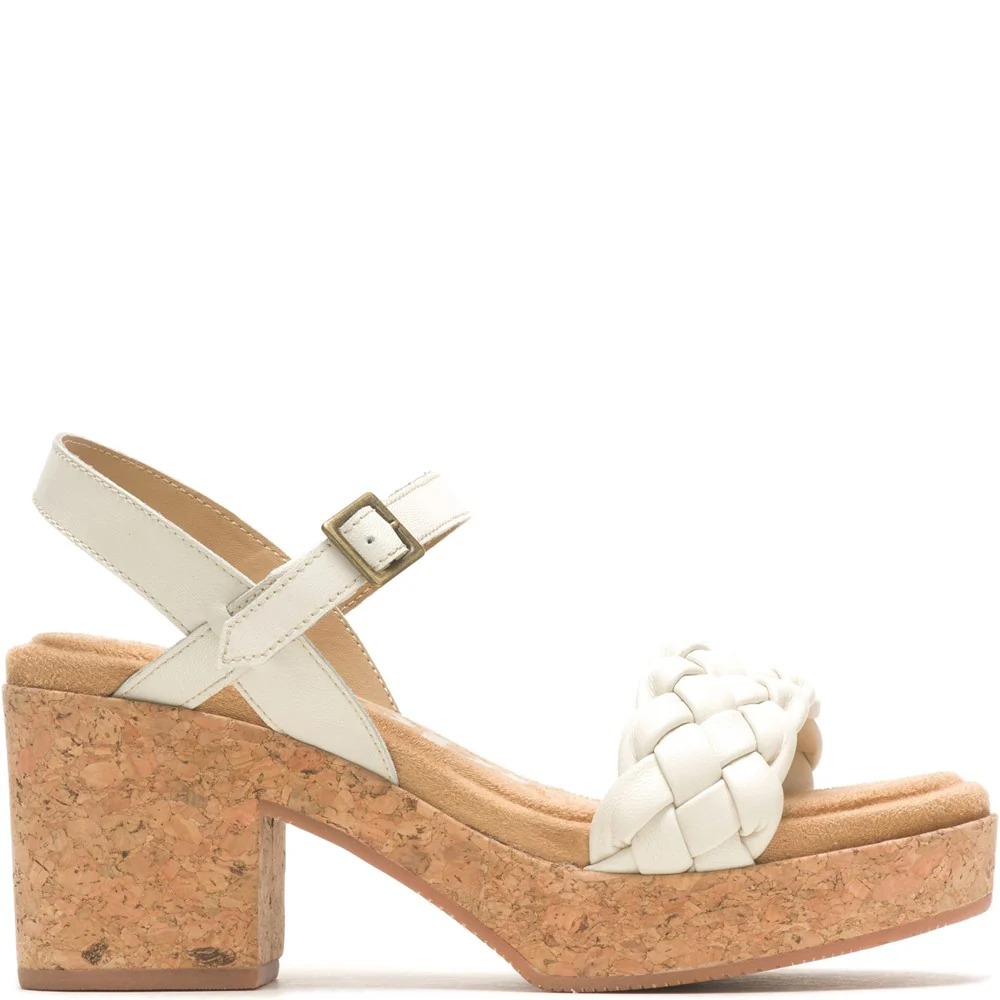 Cream Poppy Quarter Strap Sandals - Image 6
