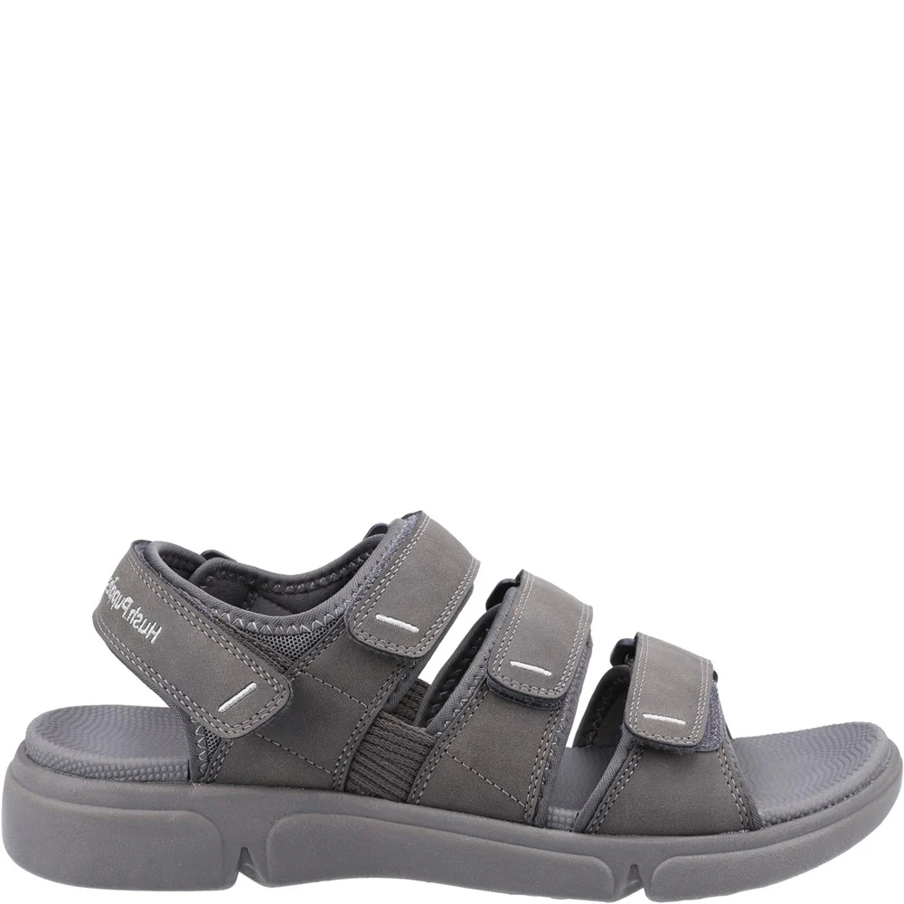 Grey Raul Touch Fastening Sandals - Image 4