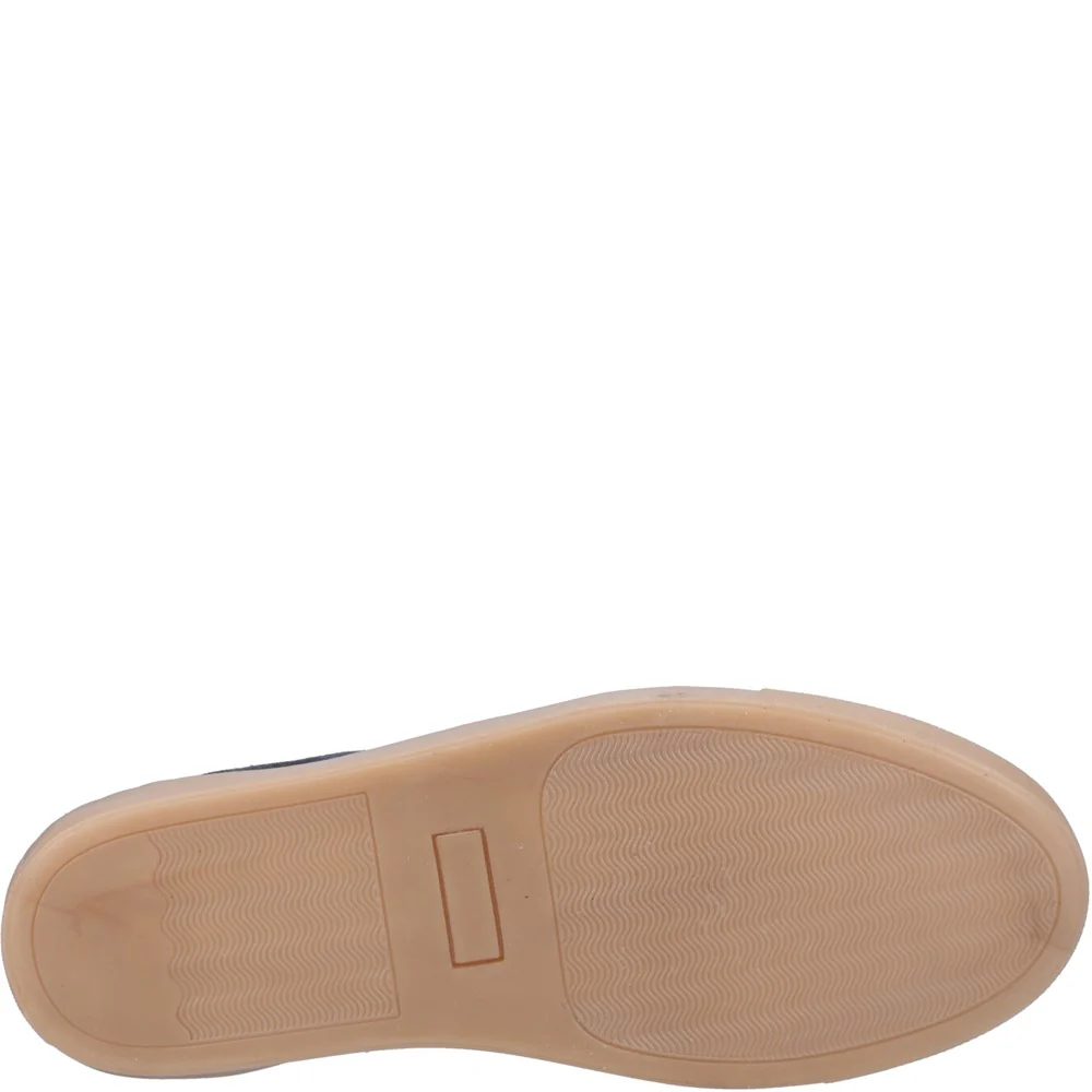 Navy Suede Riley Trainers - Image 3