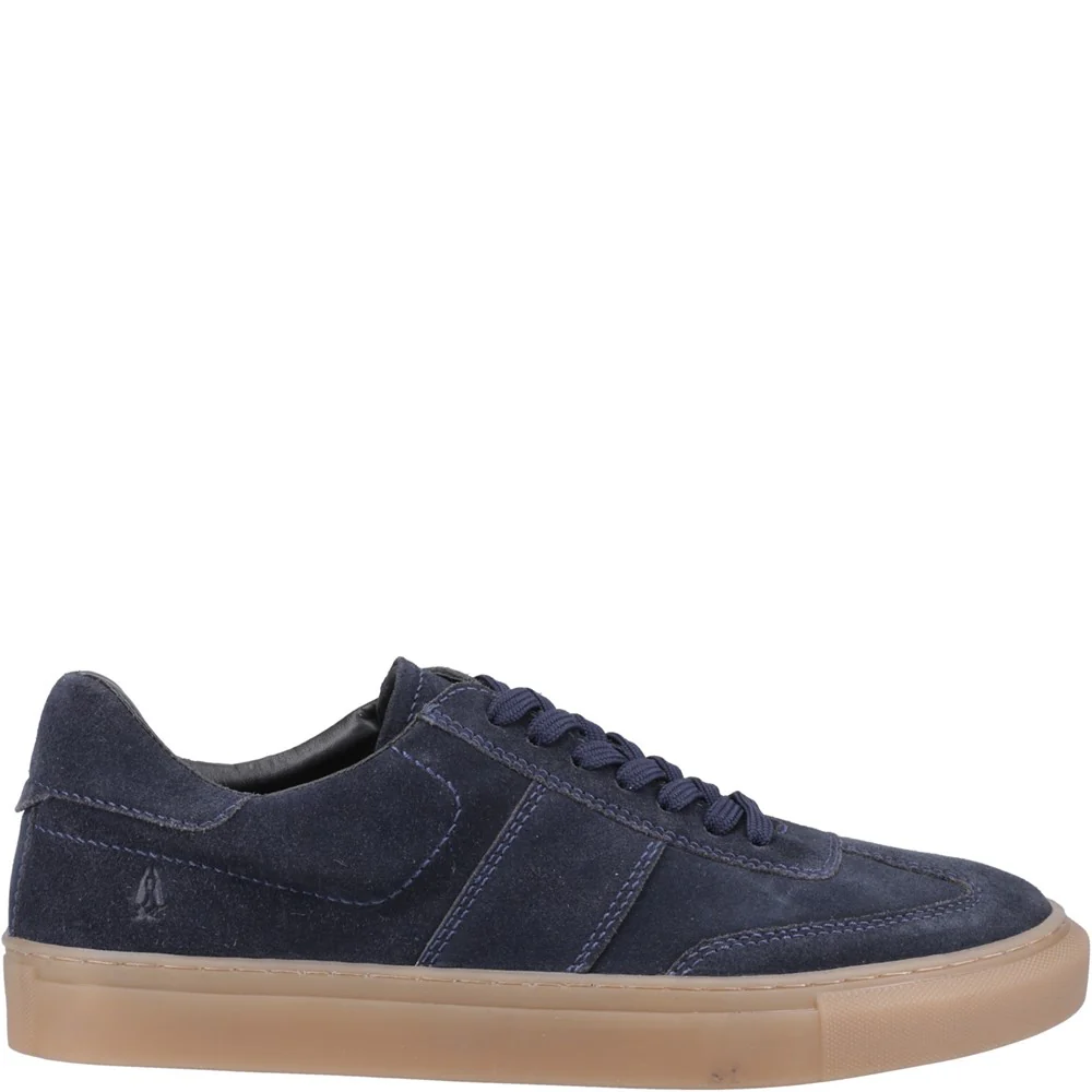 Navy Suede Riley Trainers - Image 5