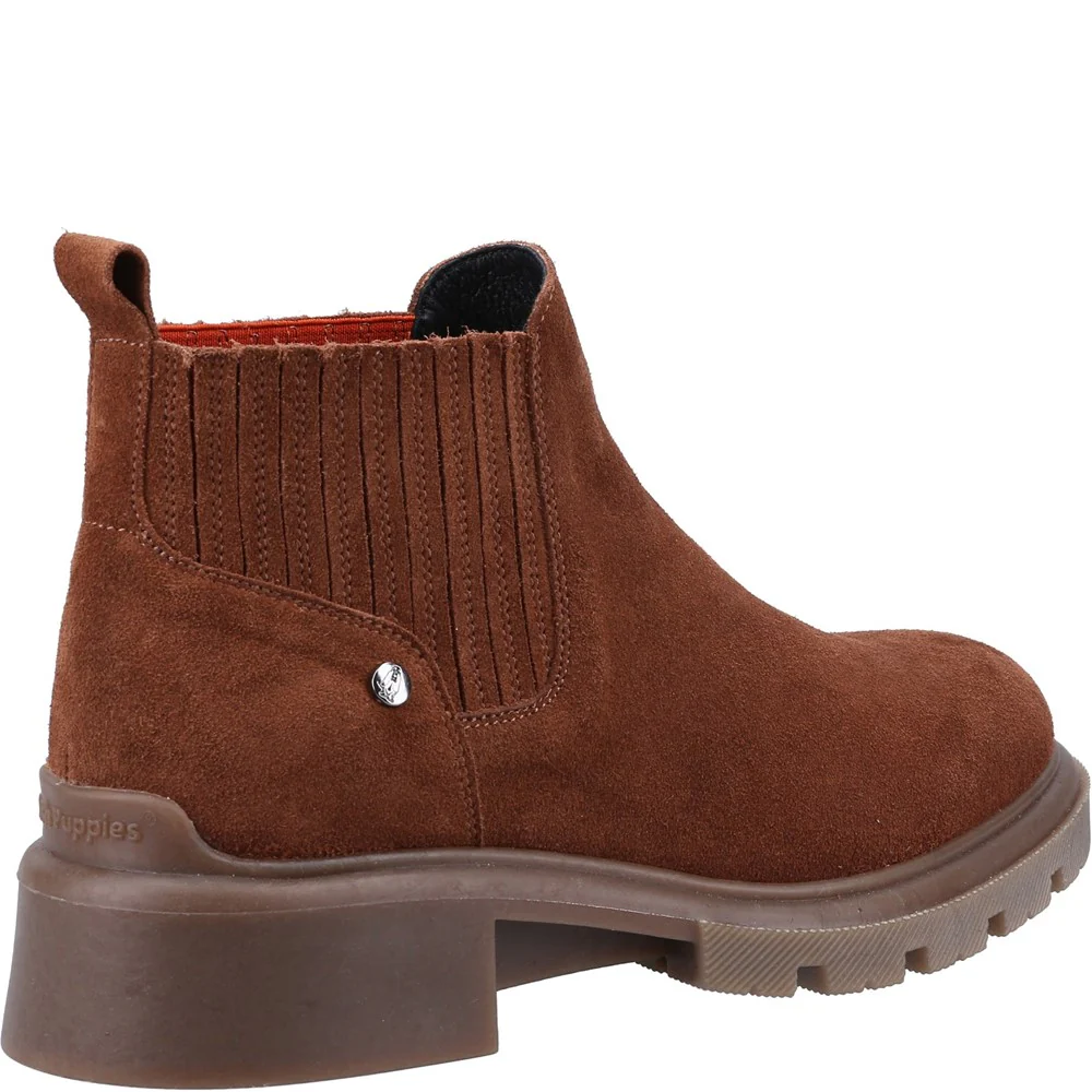 Tan Rita Chelsea Boots - Image 2