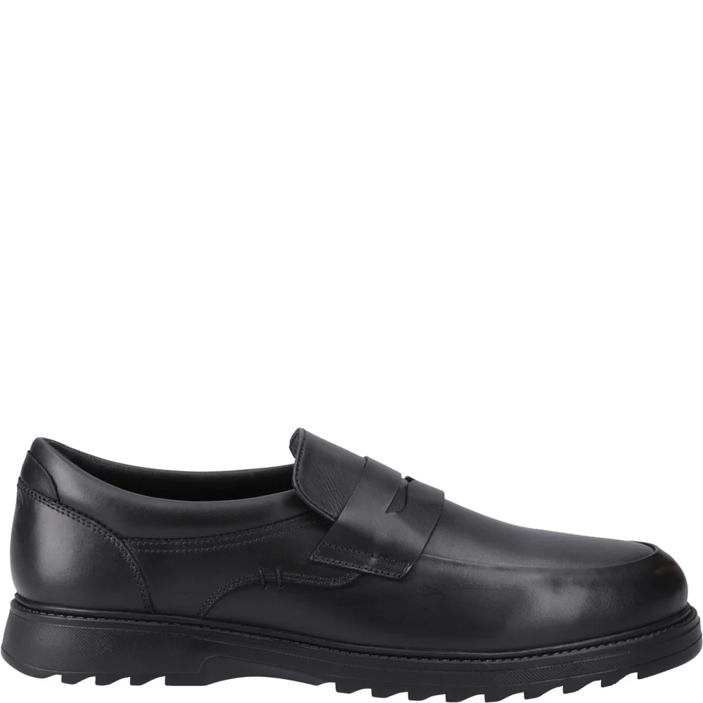 Black Rocco XL Senior School Shoes - Image 5