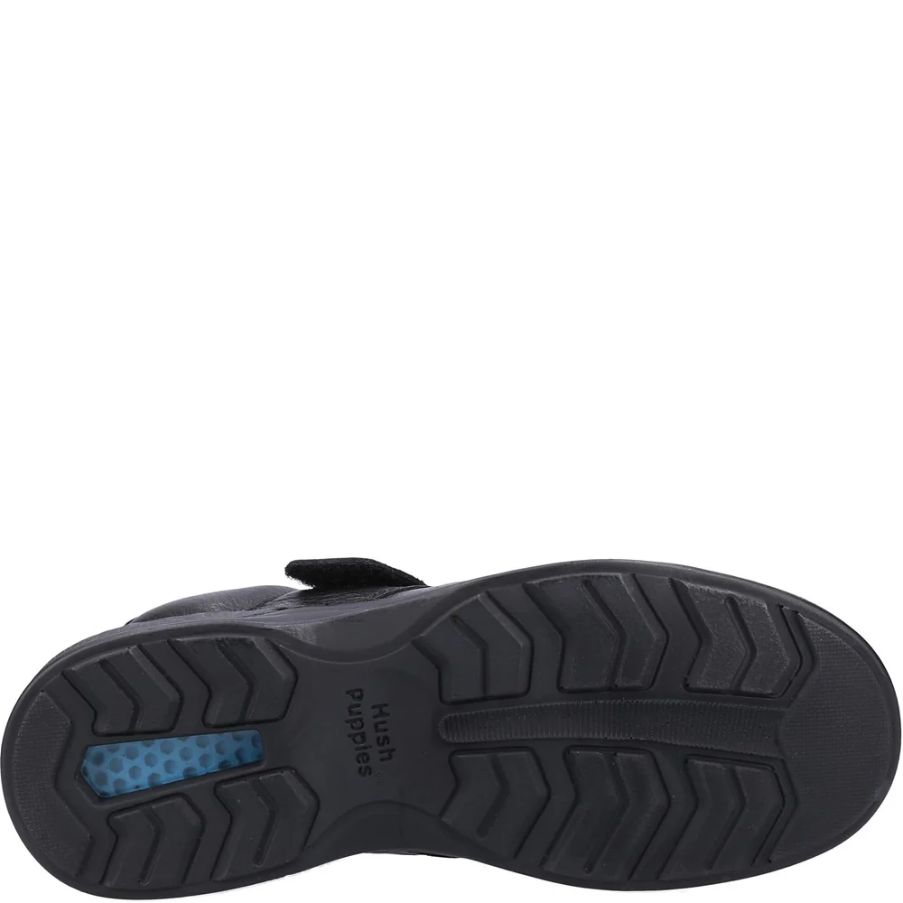 Black Roman Touch Fastening Shoes - Image 3