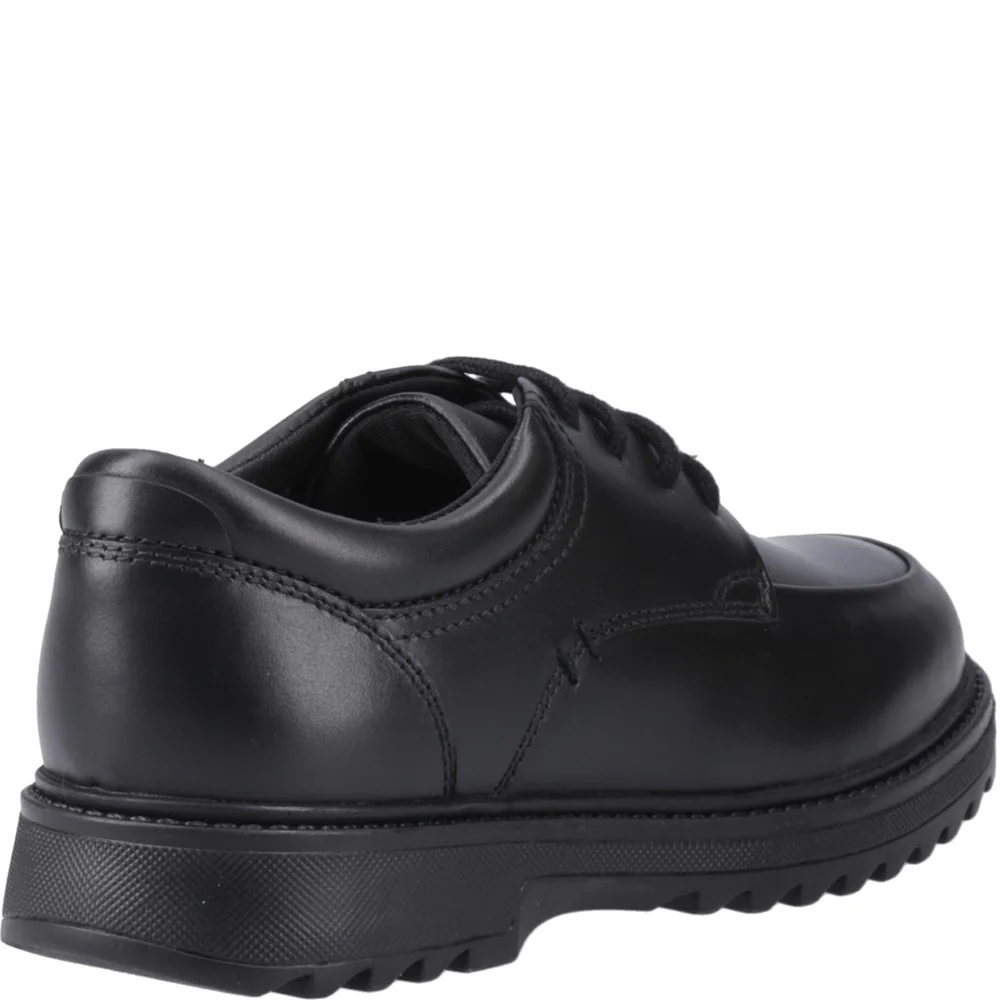 Black Romeo Junior School Shoes - Image 2
