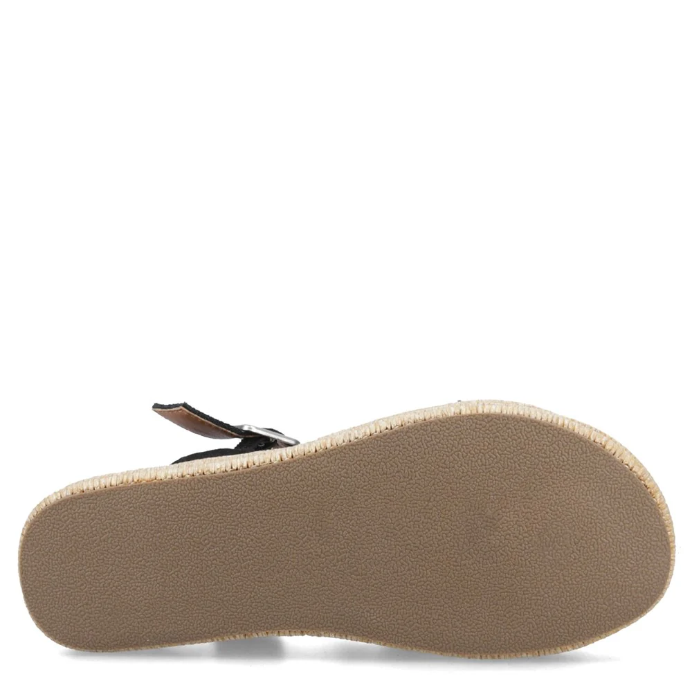Black Rosa Rafia Sandals - Image 4
