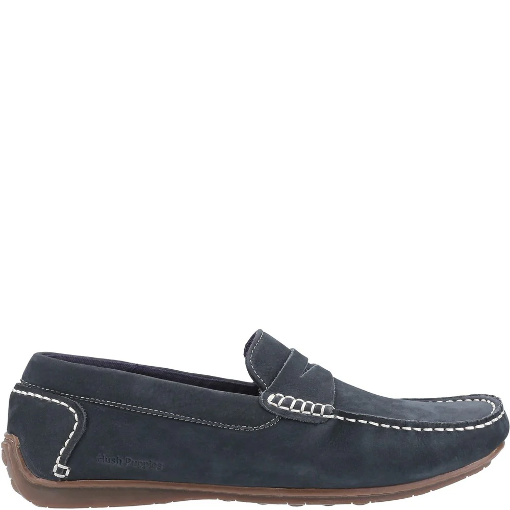 Navy Roscoe Slip-On Loafers - Image 4