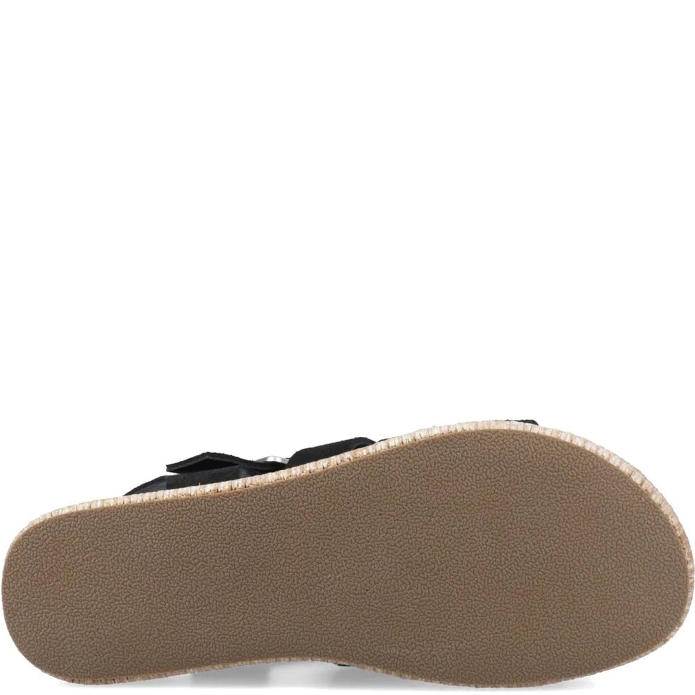 Black/Tan Rosetta Gladiator Sandals - Image 4