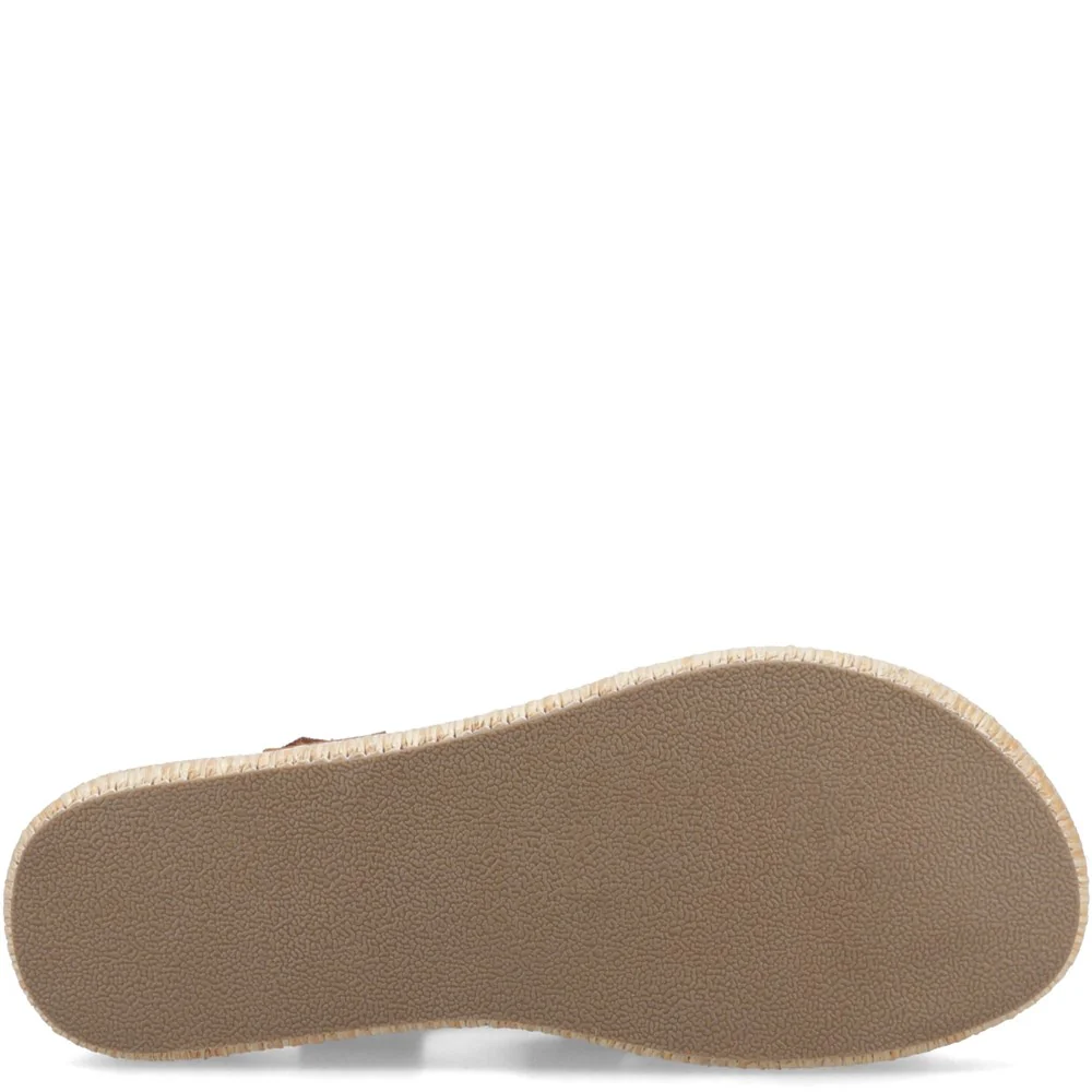 Tan Rosetta Gladiator Sandals - Image 3