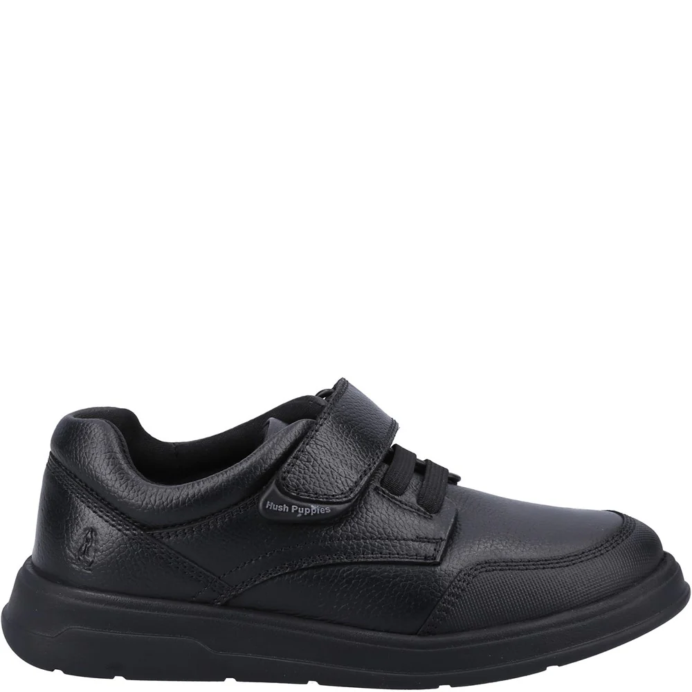 Black Rowan Junior School Shoes - Image 4
