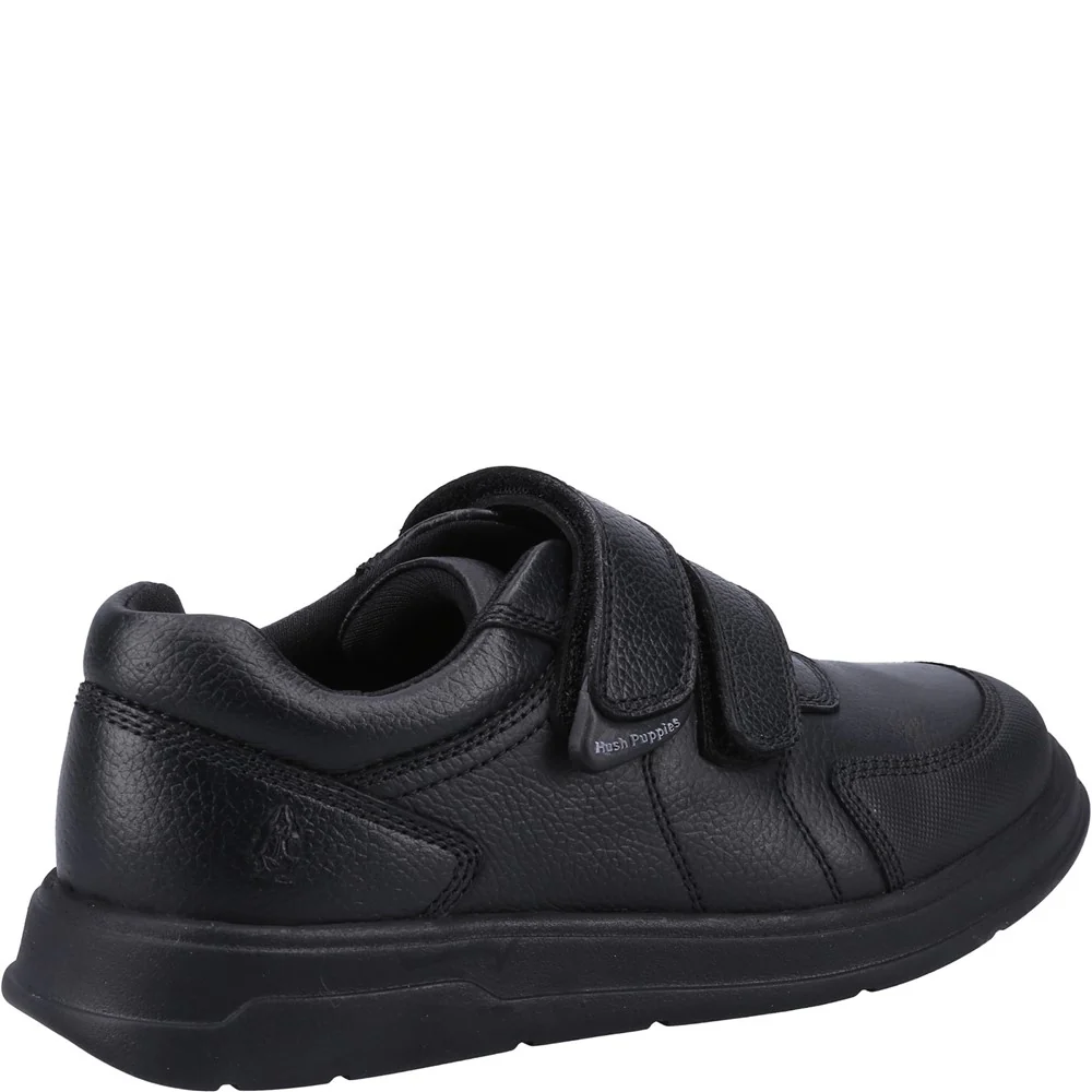 Black Ryan Senior School Shoes - Image 2