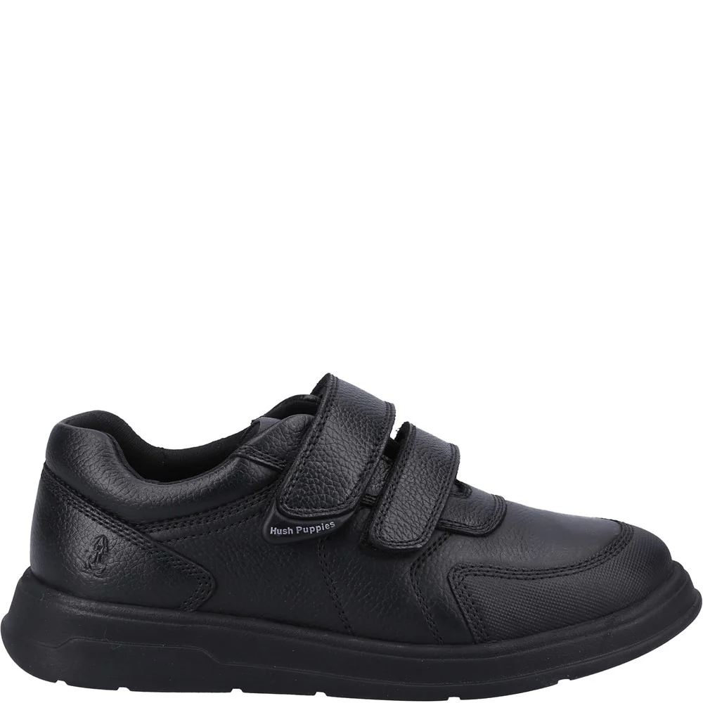 Black Ryan Senior School Shoes - Image 4
