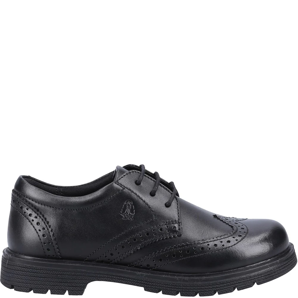 Black XL Sally Senior School Shoes - Image 4