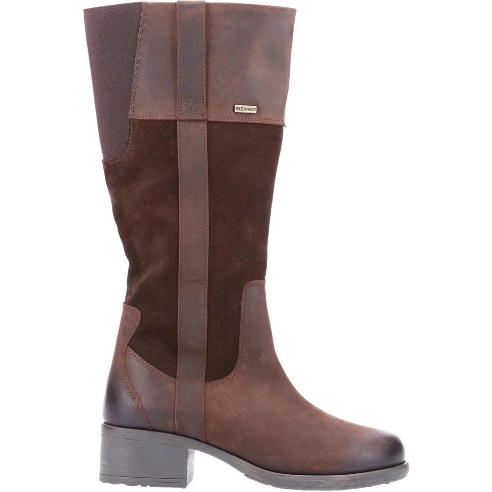 Brown Samara Calf Boots - Image 4