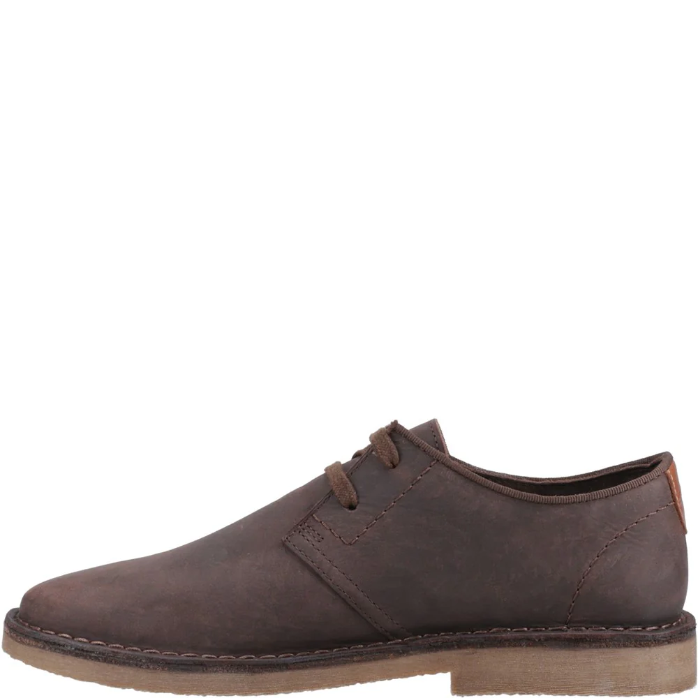 Waxy Brown Scout Leather Lace Up Shoes - Image 4